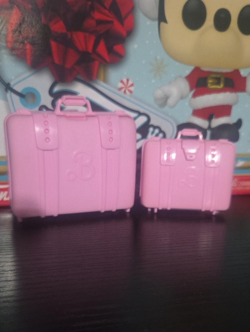 Barbie Pink Mini Suitcase Luggage Set